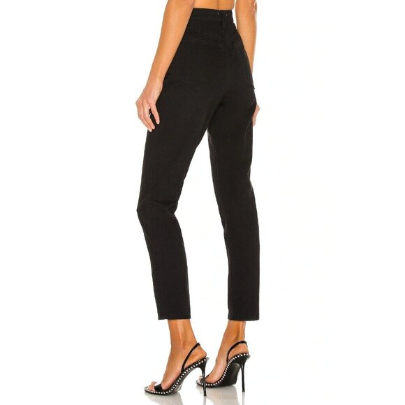 WeWoreWhat The Danielle Crystal Straight Jeans in Black 27 Womens Denim Pants - Picture 2 of 15